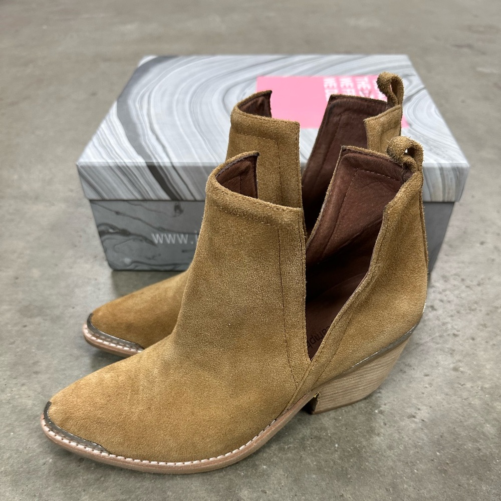 Women’s Jeffrey Campbell Suede Western Booties